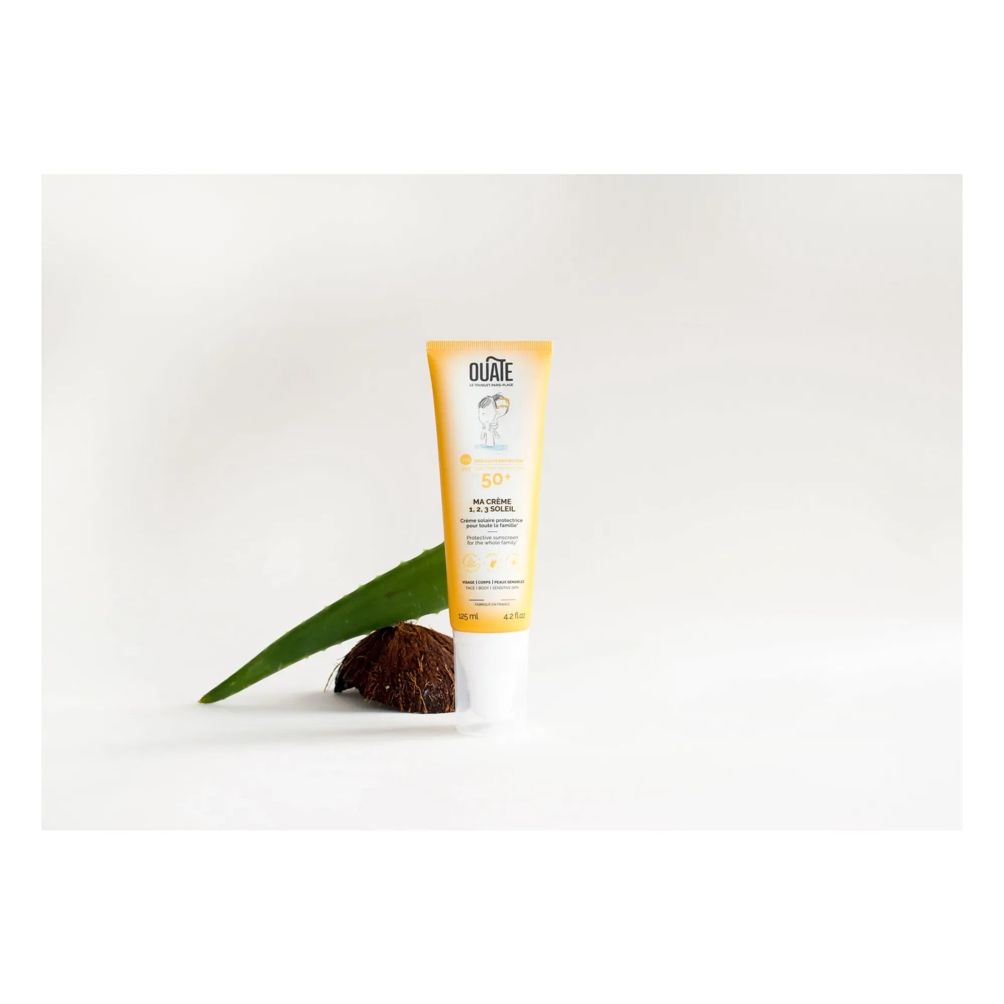 Ouate - Ma Crème 1, 2, 3 Soleil SPF50+