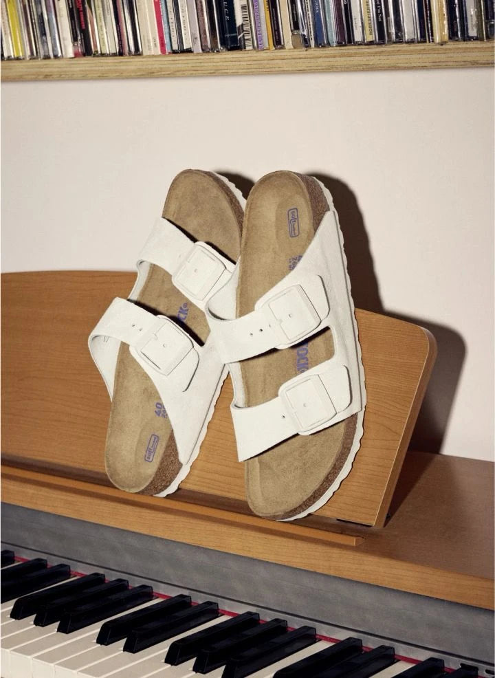 BIRKENSTOCK - Arizona Regular Fit Sandaletler | Beyaz
