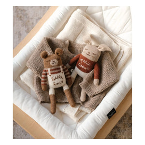 Main Sauvage - Little Love Teddy Bear | Brown