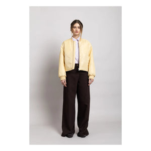Smallable Woman - Solstice Bomber Jacket | Pale Yellow