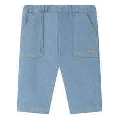 Bonpoint - Thursday Organik Pamuklu Jeans | Gri mavi