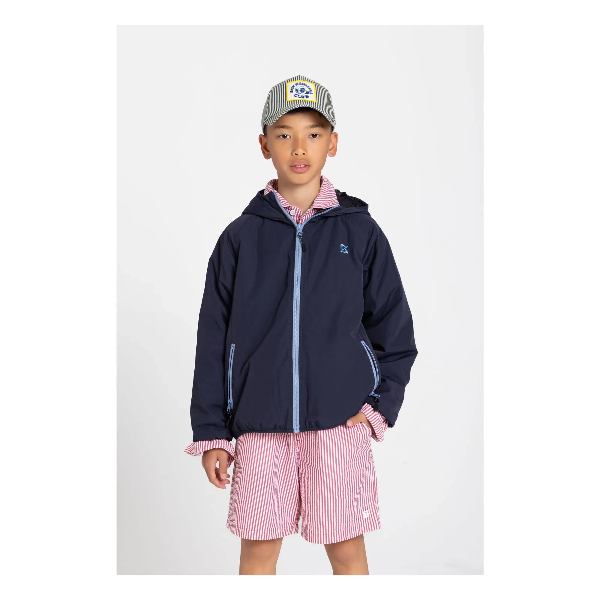 Smallable Kid - Hardy water-repellent jacket | Night blue