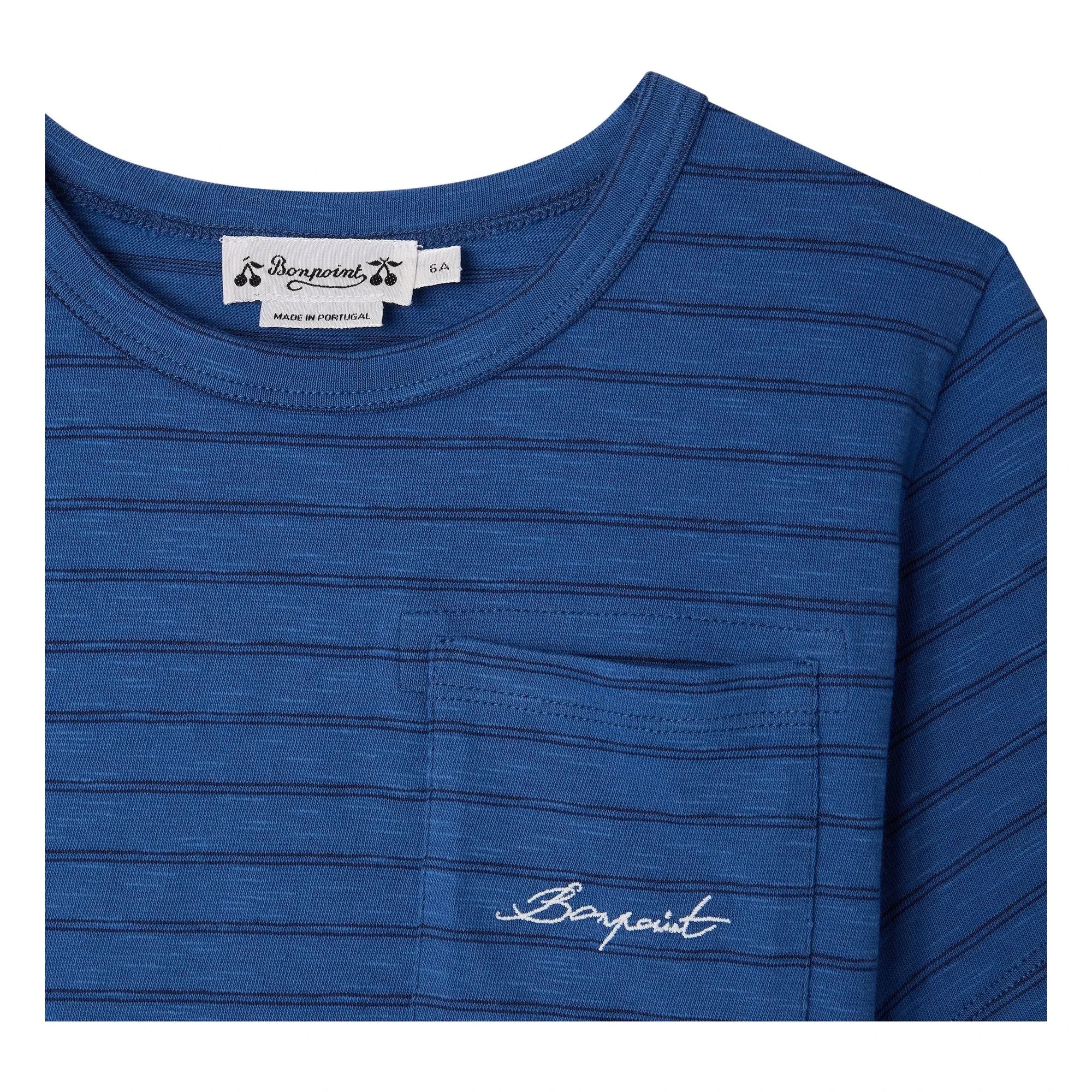 Bonpoint - Elrador organic cotton T-shirt | Royal blue