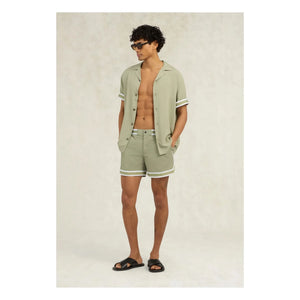 Ché Studios - Baller Swim Shorts | Beige - Green