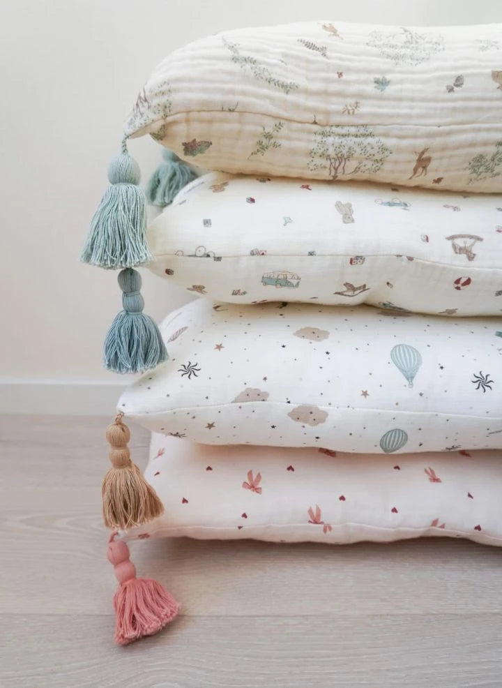Cam Cam - Woodland Pillow | Ecru