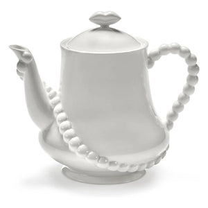 Serax - Perle Fine Teapot, Wouters & Hendrix | White