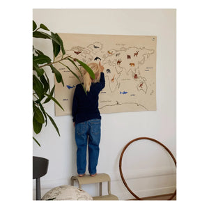 Ferm Living Kids - World Cotton Wall Decoration