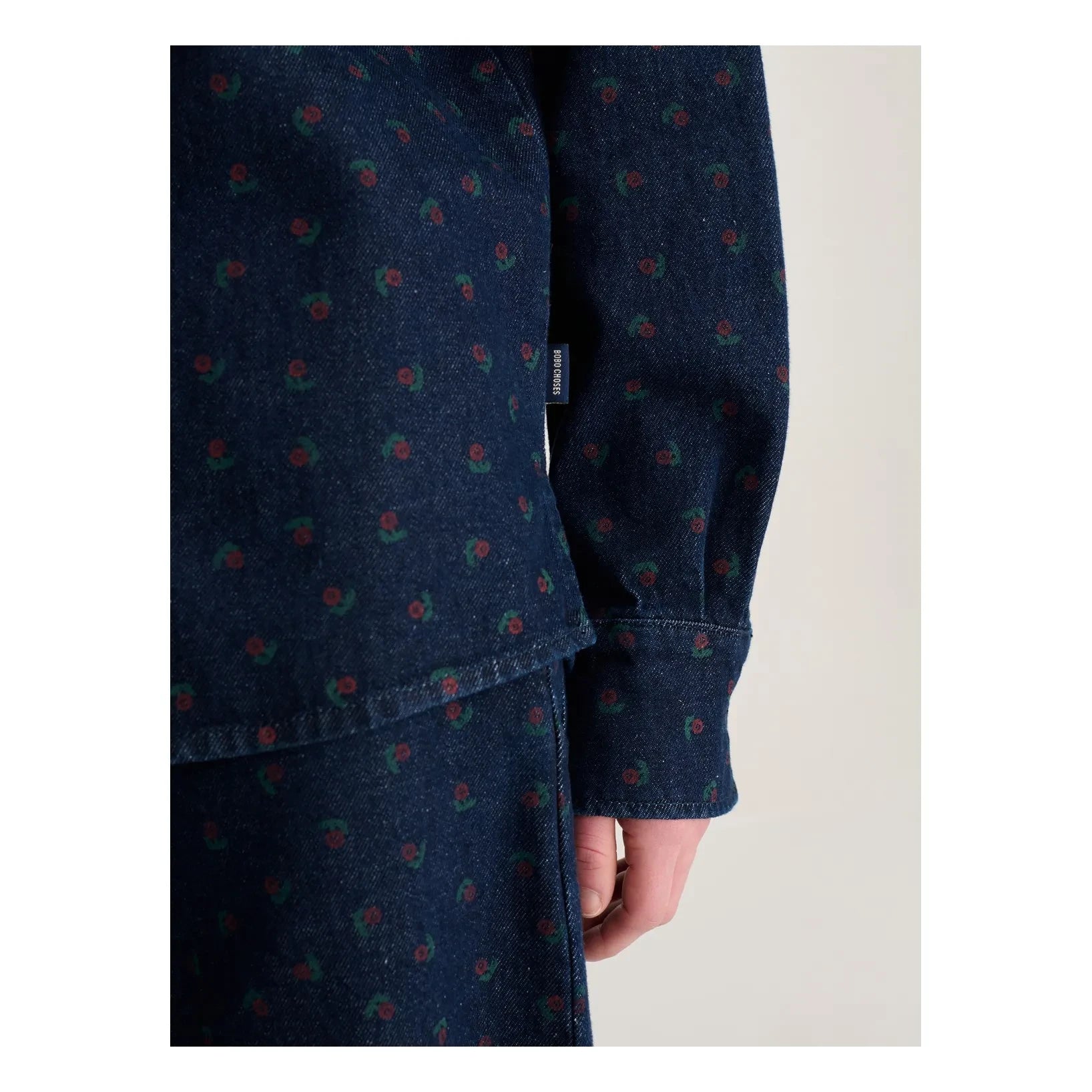 Bobo Choses - Swamp Whirl organic cotton shirt | Navy