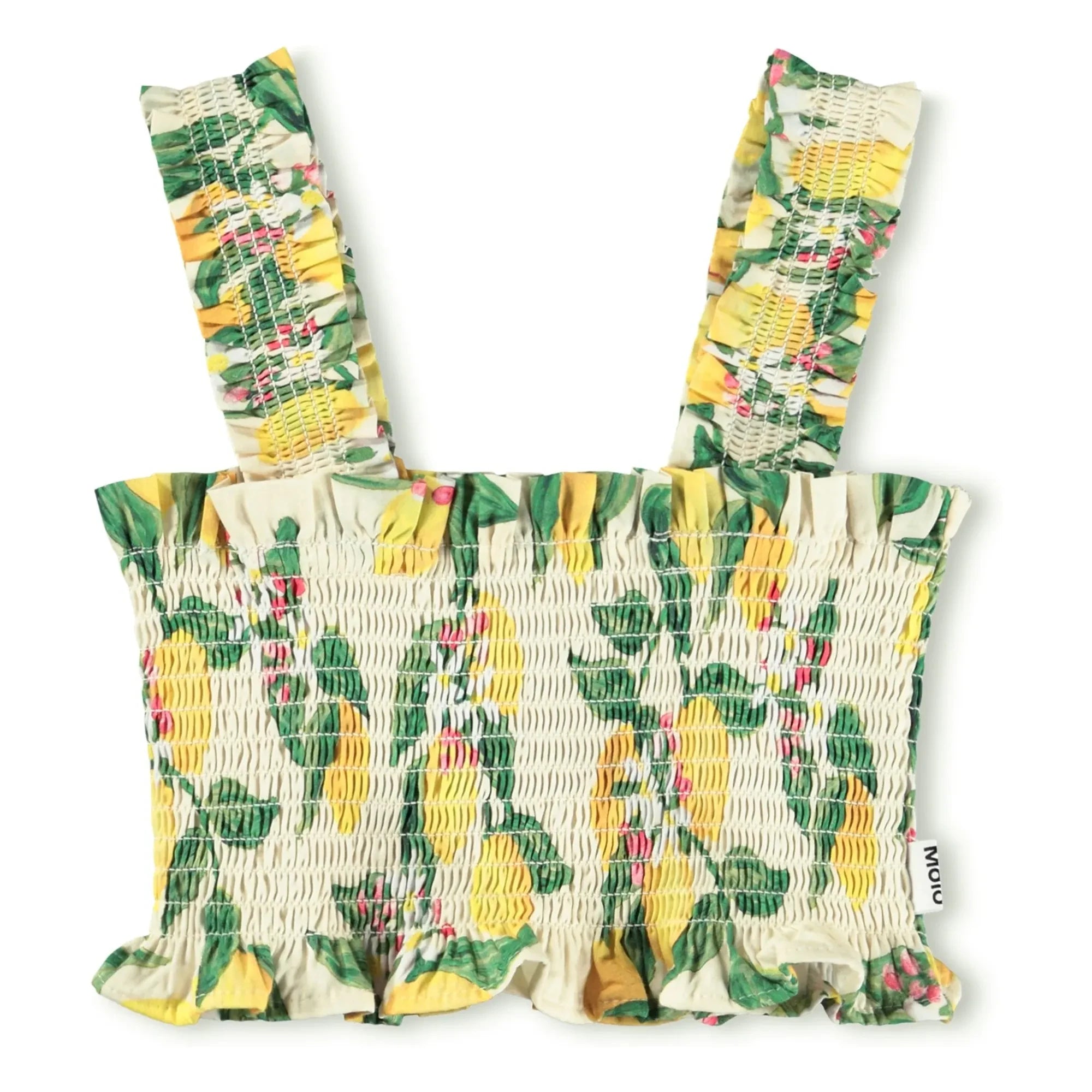 Molo - Top Rolfia Lemons | Pale Yellow