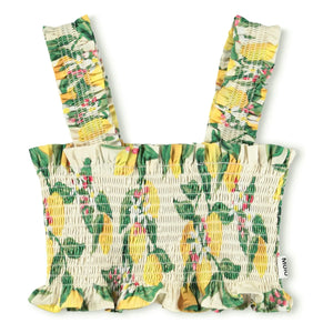 Molo - Top Rolfia Lemons | Pale Yellow
