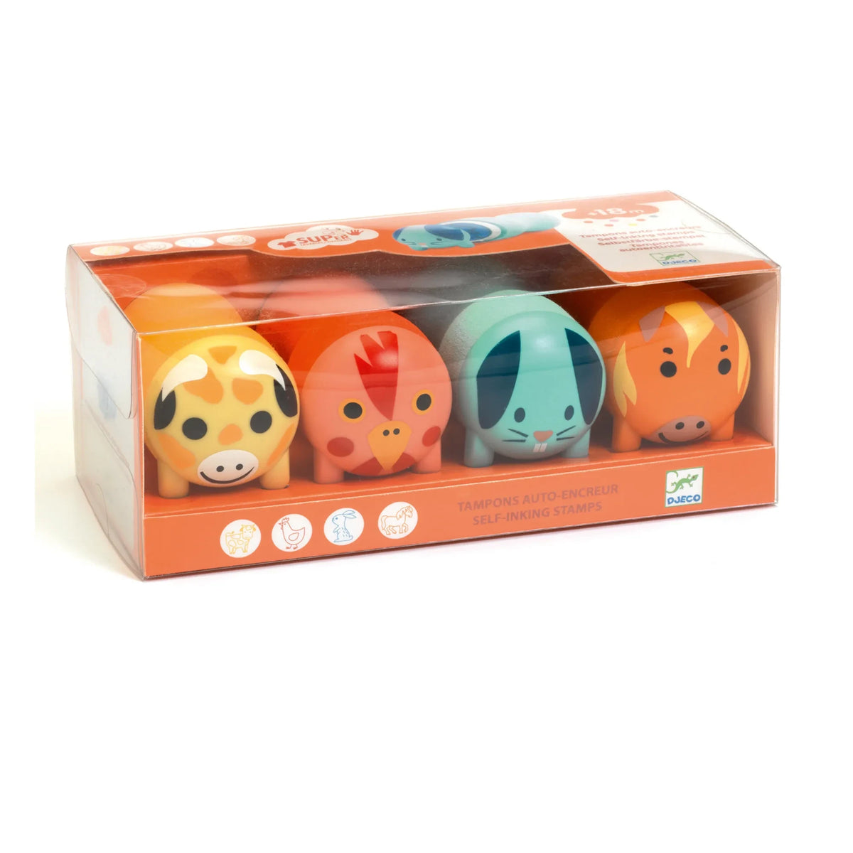 Djeco - Farm Animal Stamps