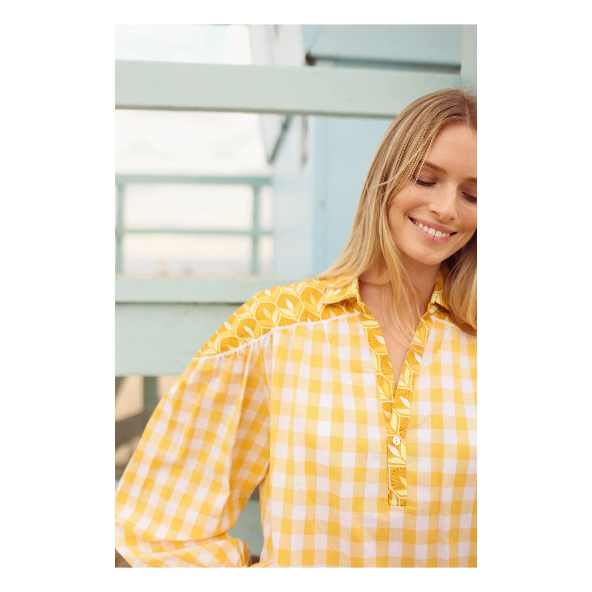 Paolina - Timeless Emilie blouse | Yellow
