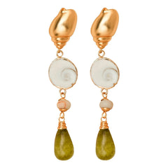 Alhaja - Caracola Earrings | Gold