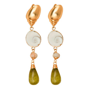 Alhaja - Caracola Earrings | Gold