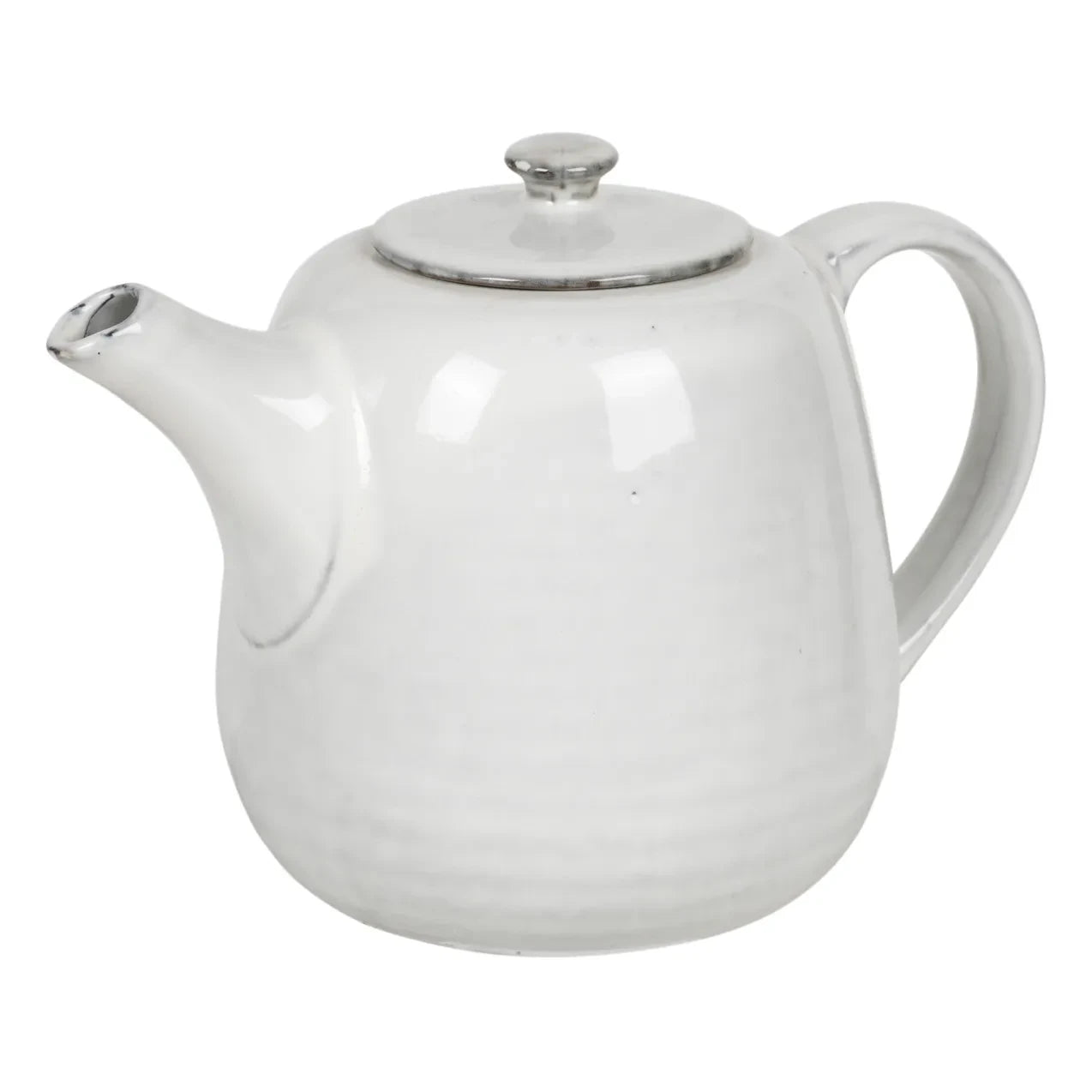 Broste Copenhagen - Nordic Sand Stoneware Demlik | Açık gri