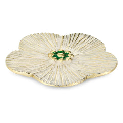 Doing Goods - Faye Flower Plate | Yellow