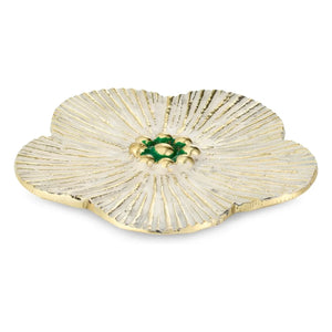 Doing Goods - Faye Flower Plate | Yellow