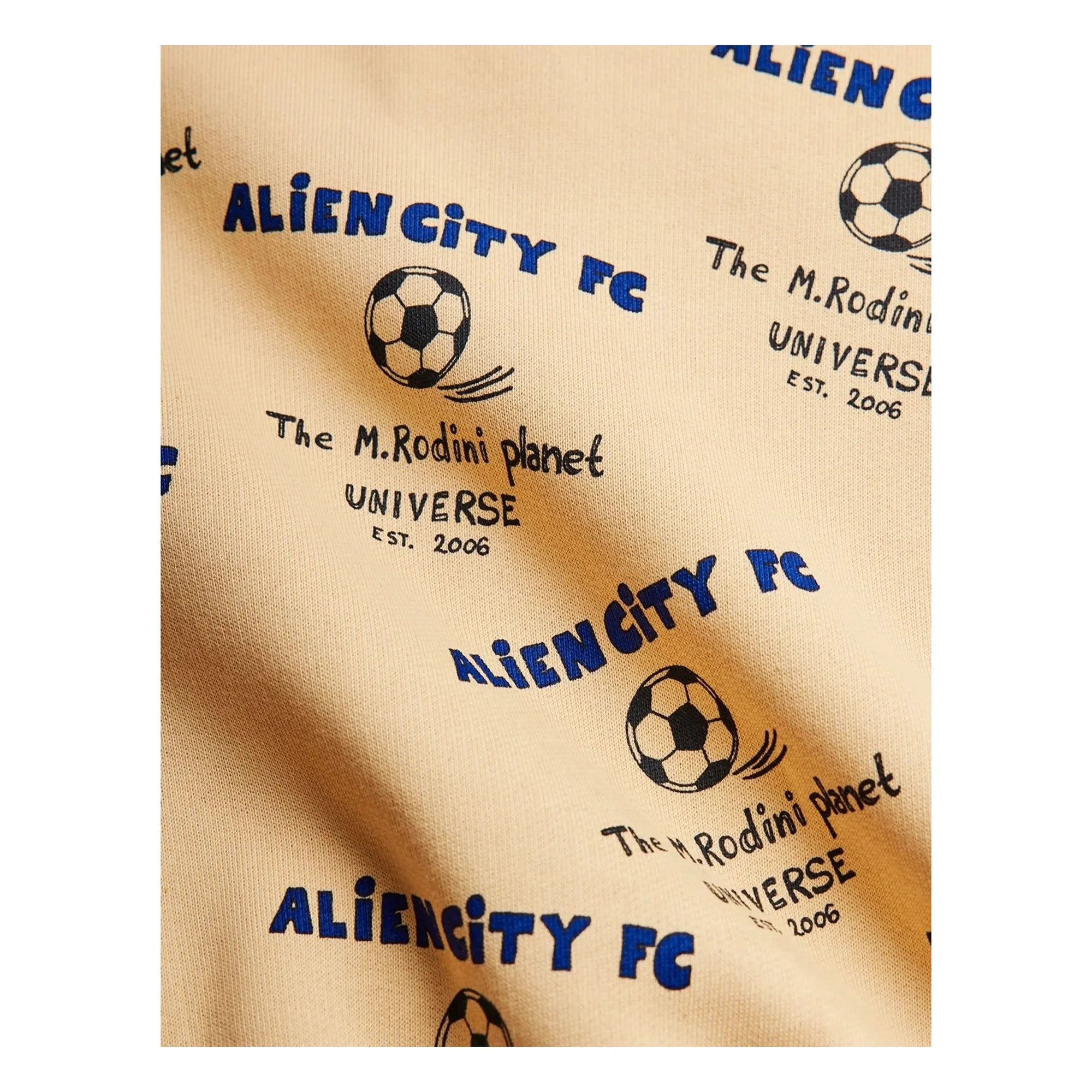 Mini Rodini - Alien City Organic Cotton Jogger | Beige