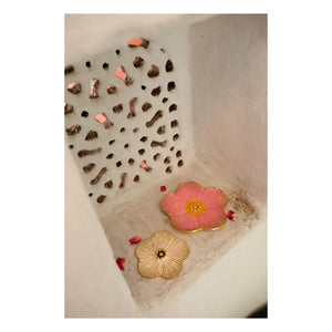 Doing Goods - Faye Floral Pattern Plate | Pink