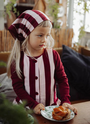 Fliink - Kota Striped Scarf | Pink