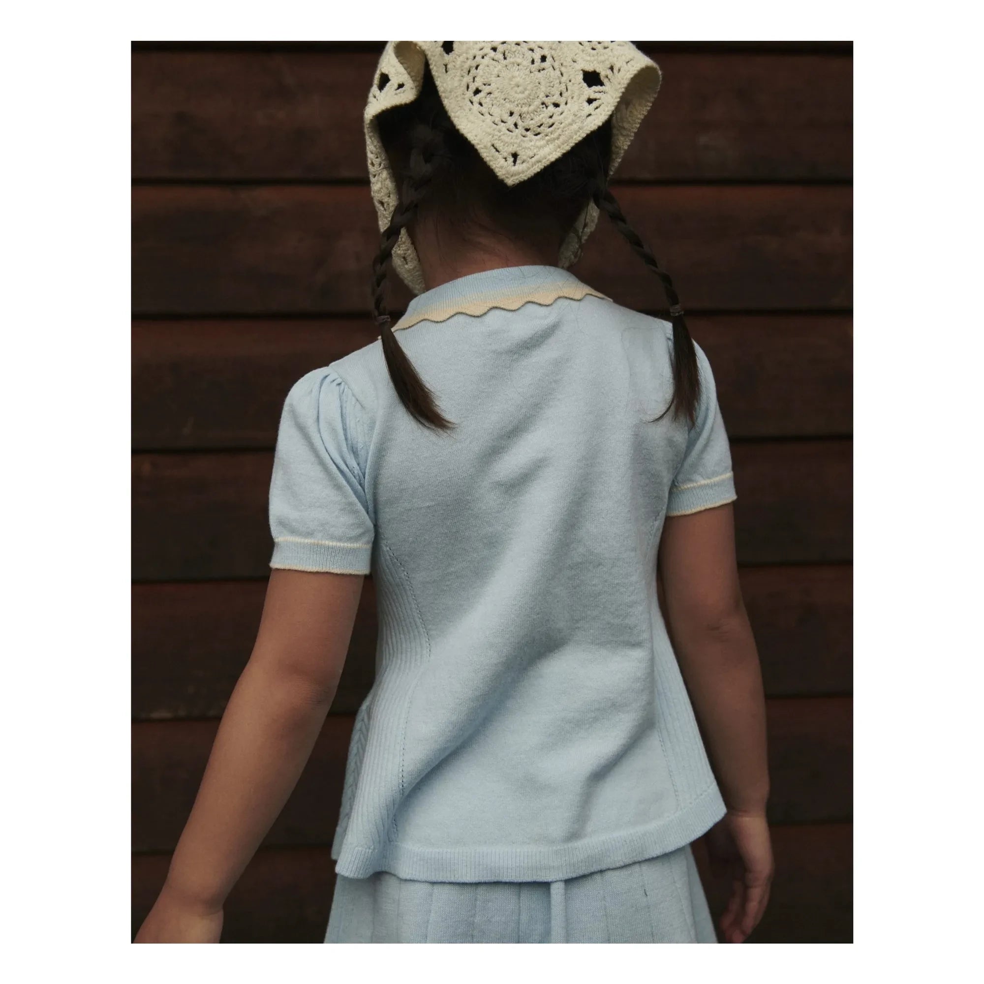 Copenhagen Colors - Tennis Skirt Made of Organic Cotton | Ice Blue
