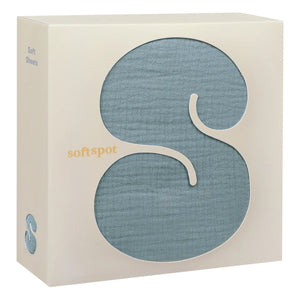 Soft Spot - Organic Cotton Sheet | River