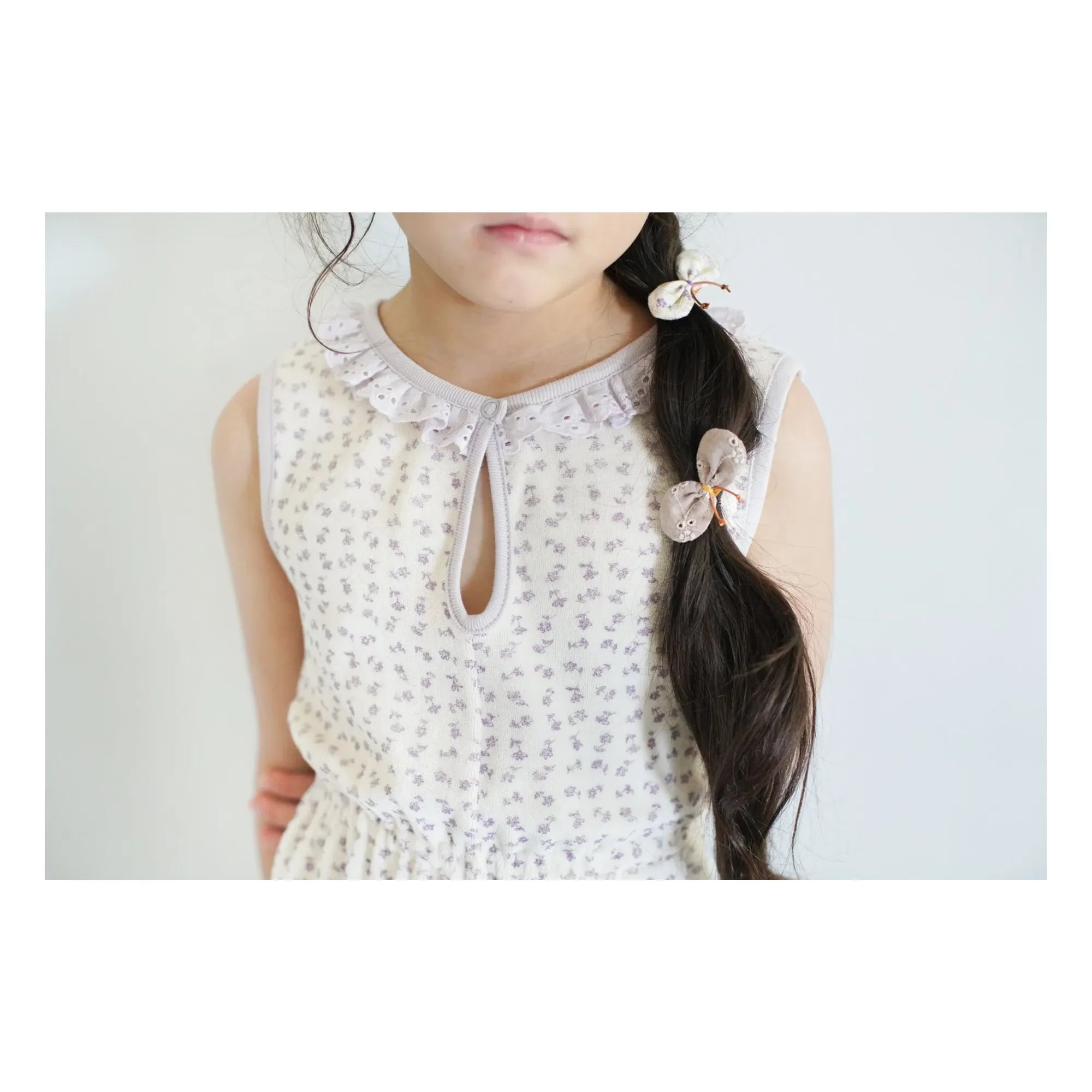 Soor Ploom - Combishort Club Fleurie Organic Cotton | Off White