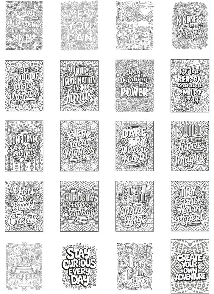 Kidywolf - K-Draw Pad İçin Yedekler - İlham Verici Sözler
