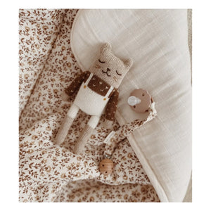 Main Sauvage - Hibiscus Pacifier Clip | Siena