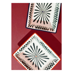 Serax - Baazar Plate, Waww La Table - Set of 2 | Red
