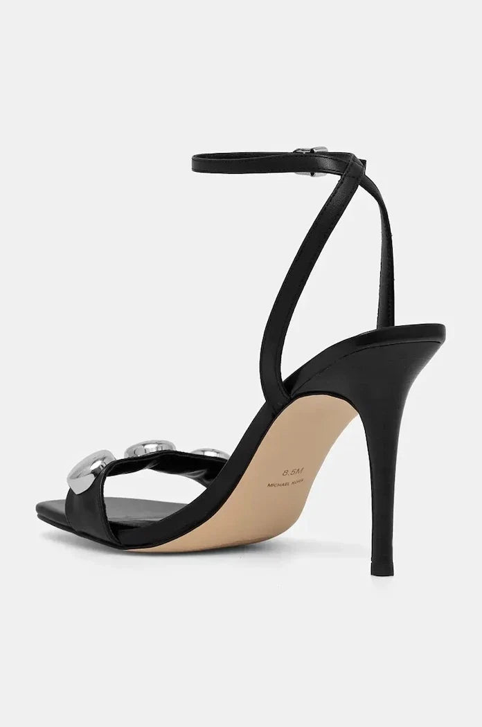 MICHAEL Michael Kors Liana Dome Stud Sandal Deri Sandalet