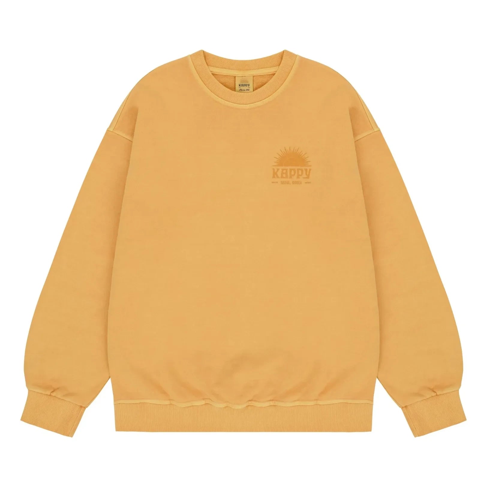 Kappy - Sunny Wing Pigment Sweatshirt | Yellow