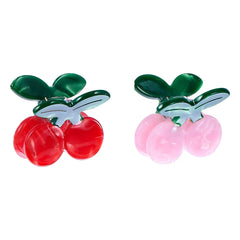 Rockahula Kids - 2-piece Cherry Pearl Hair Clip Set | Green