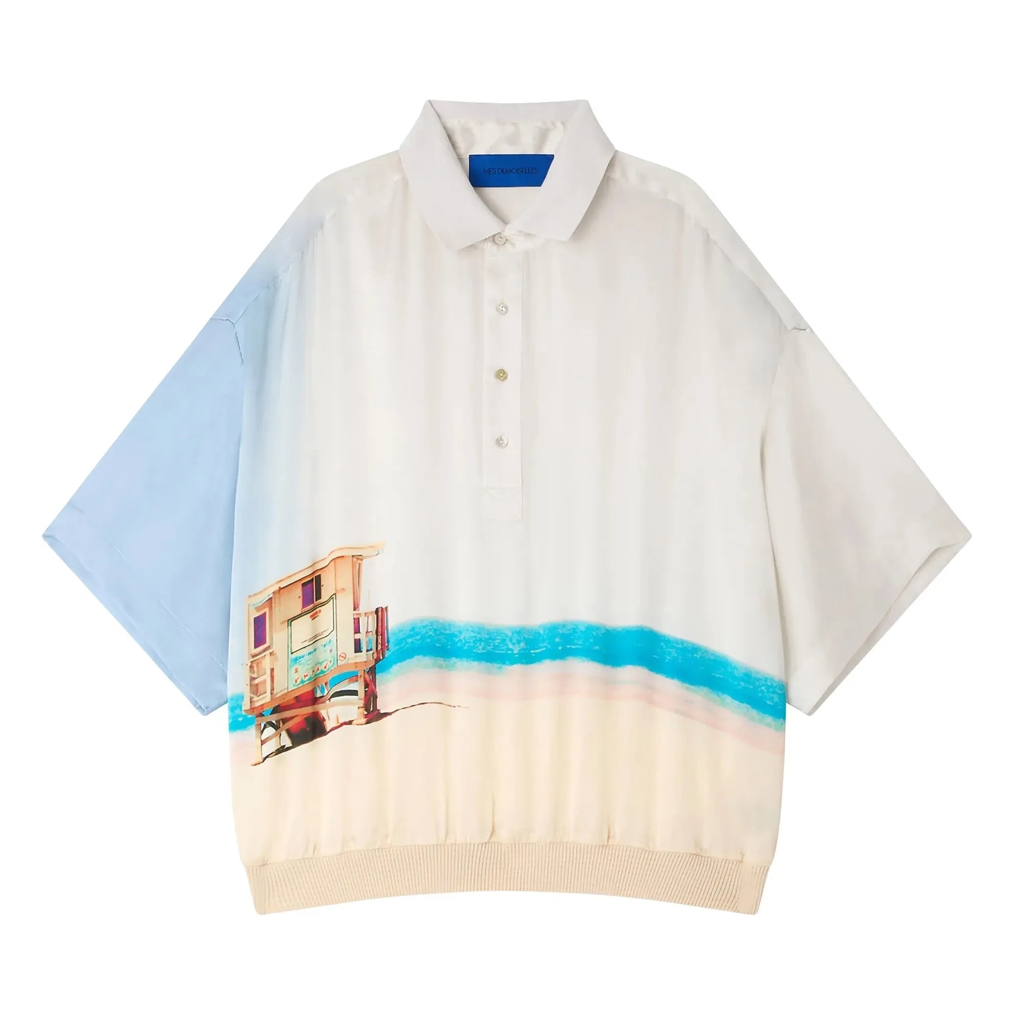 Mes Demoiselles - Malden Silk Blouse | Blue