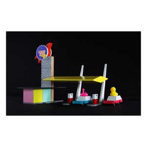 Candylab - Ahşap Benzin İstasyonu
