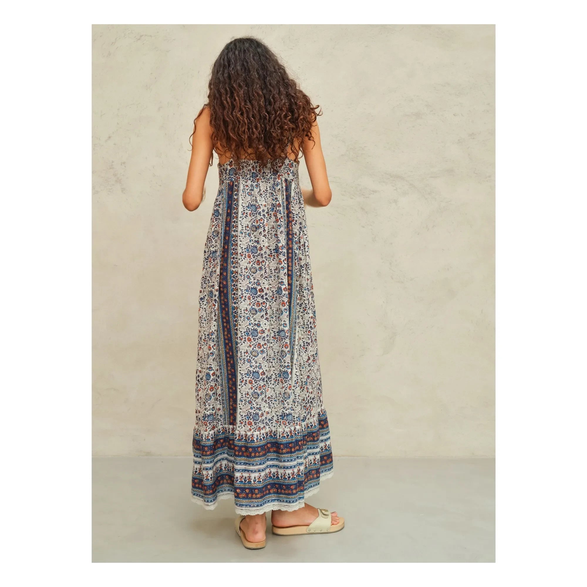 M.A.B.E. - Cass Dress | Indigo
