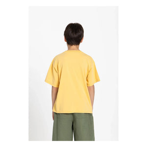 Hundred Pieces - Finn Organic Cotton T-Shirt | Mustard
