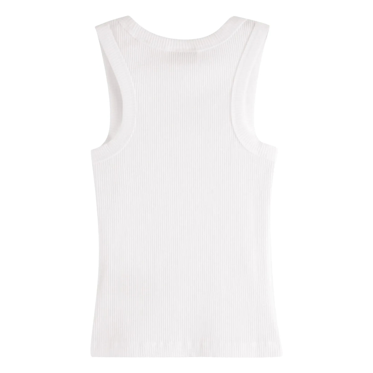 Scotch & Soda - Ribbed Tank Top Organic Cotton | White