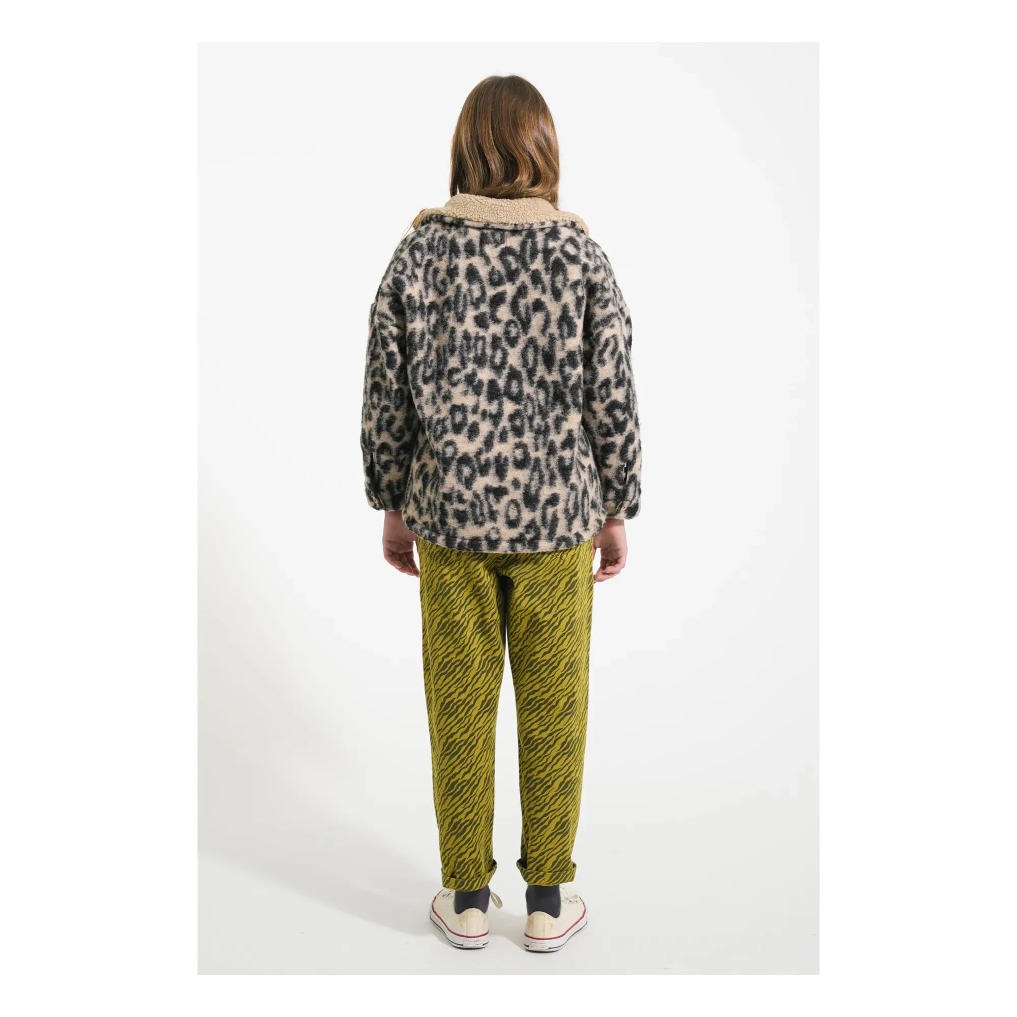 Piupiuchick - Zebra Pants | Olive Green