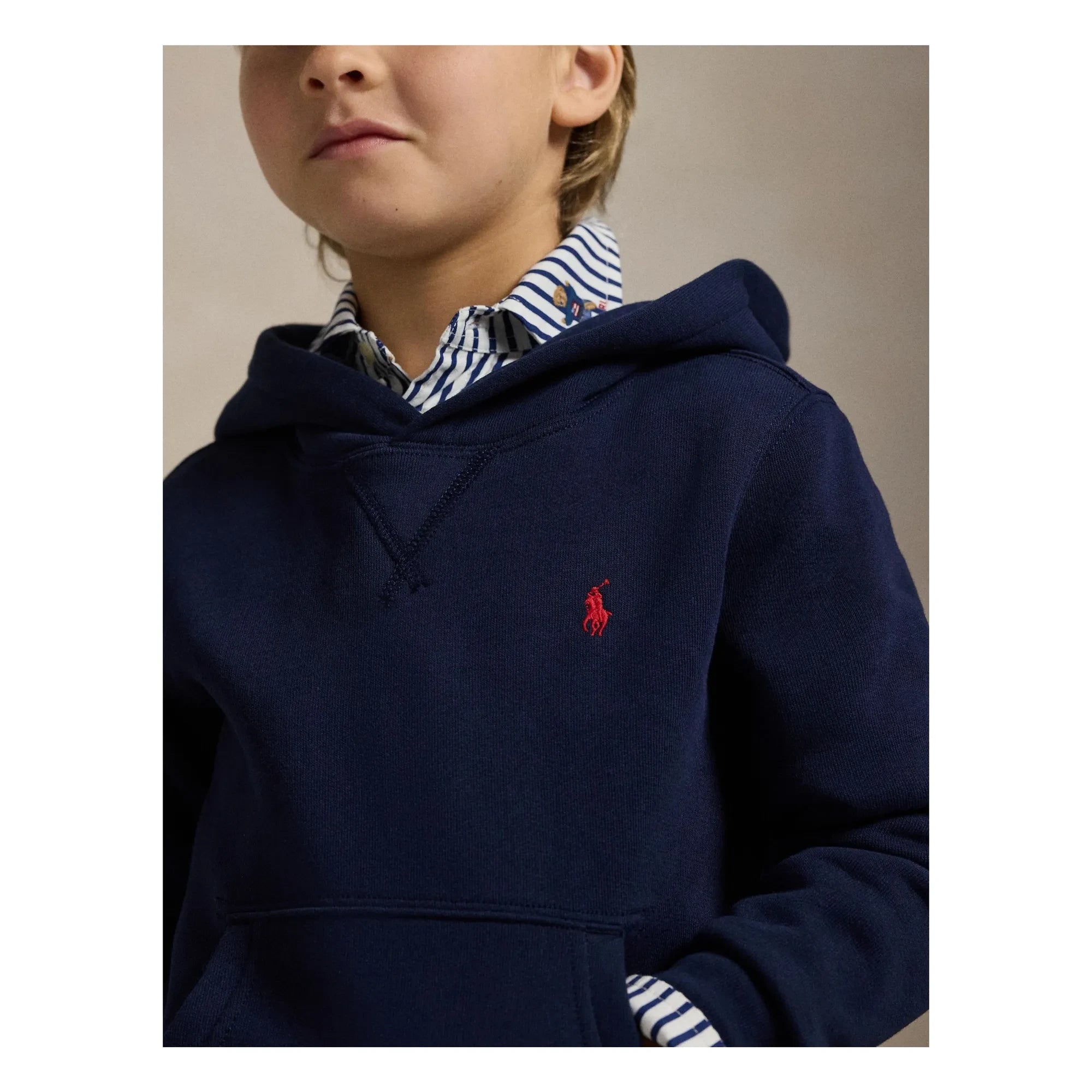 Ralph Lauren - Logo Hooded Sweatshirt | Navy Blue