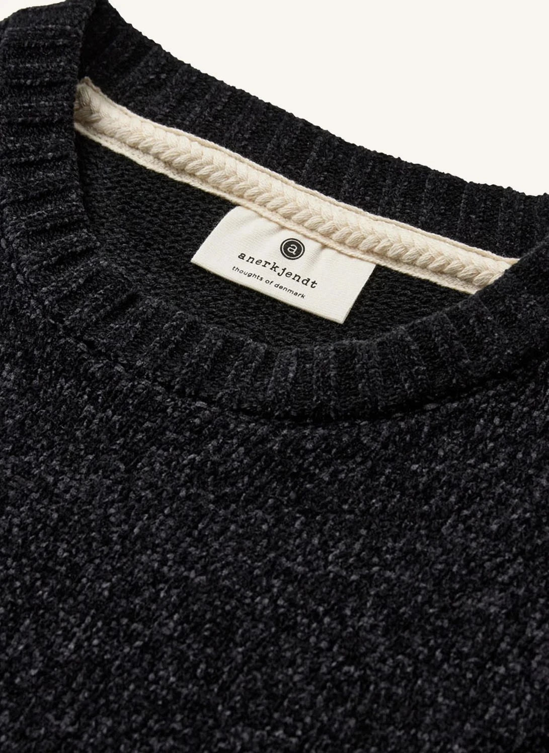 Anerkjendt - Aksune Chenille Sweater | Black