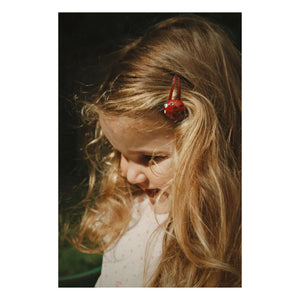 Konges Sløjd - Set of 4 Bug Clips | Red