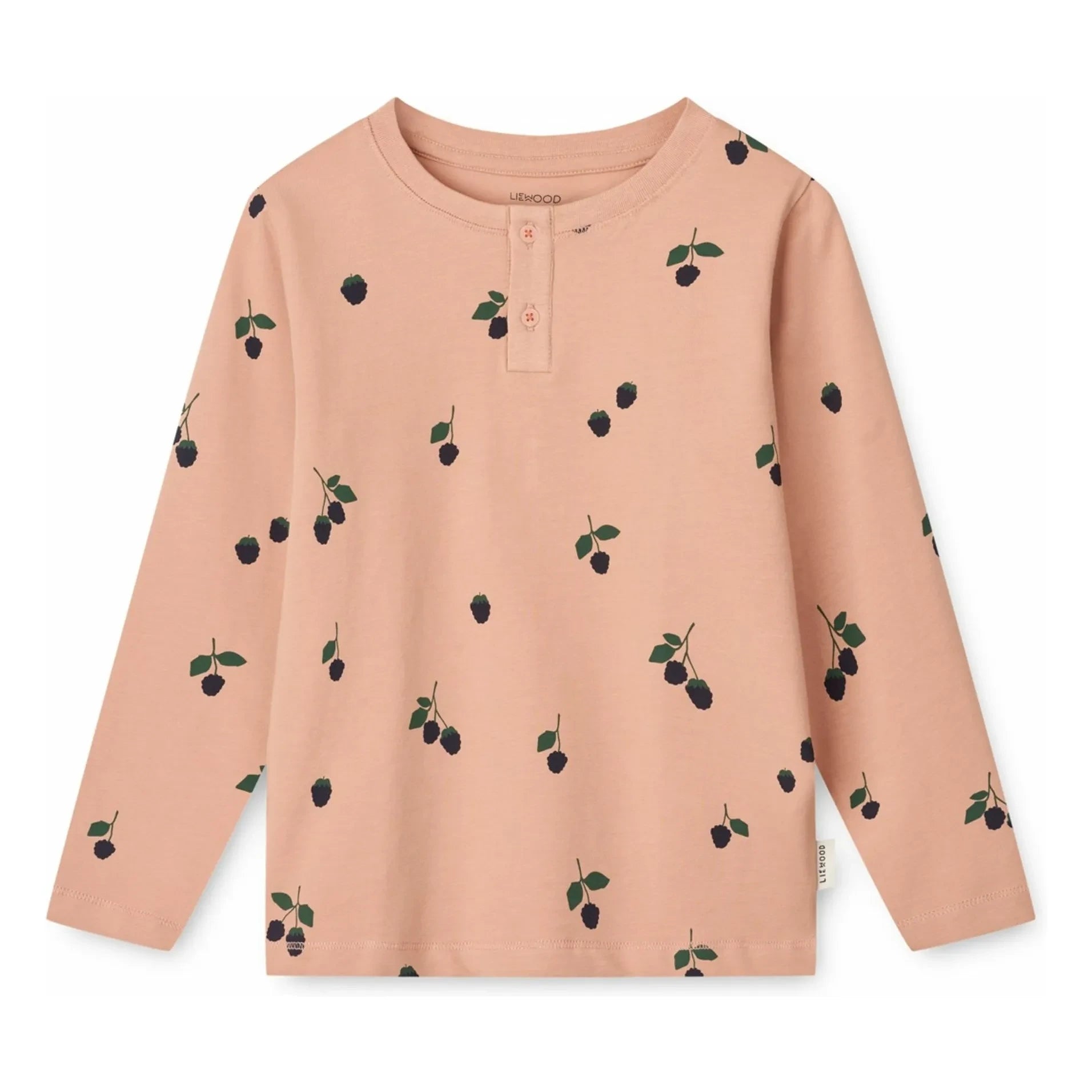 Liewood - Wilhelm Berries Organic Cotton Pajama Set | Pink