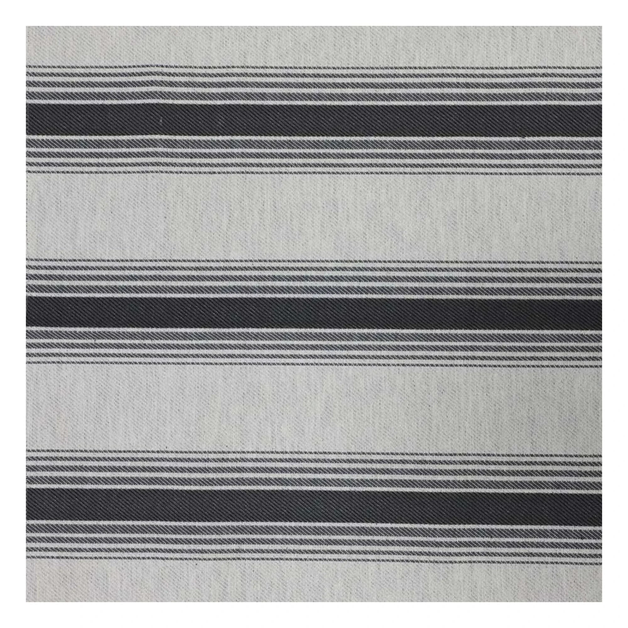 HKliving - Nomad 2-Person Striped Sofa | Chalk