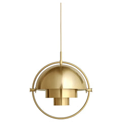 Gubi - Multi-Lite Ceiling Lamp, Louis Weisdorf, 1972 | Brass