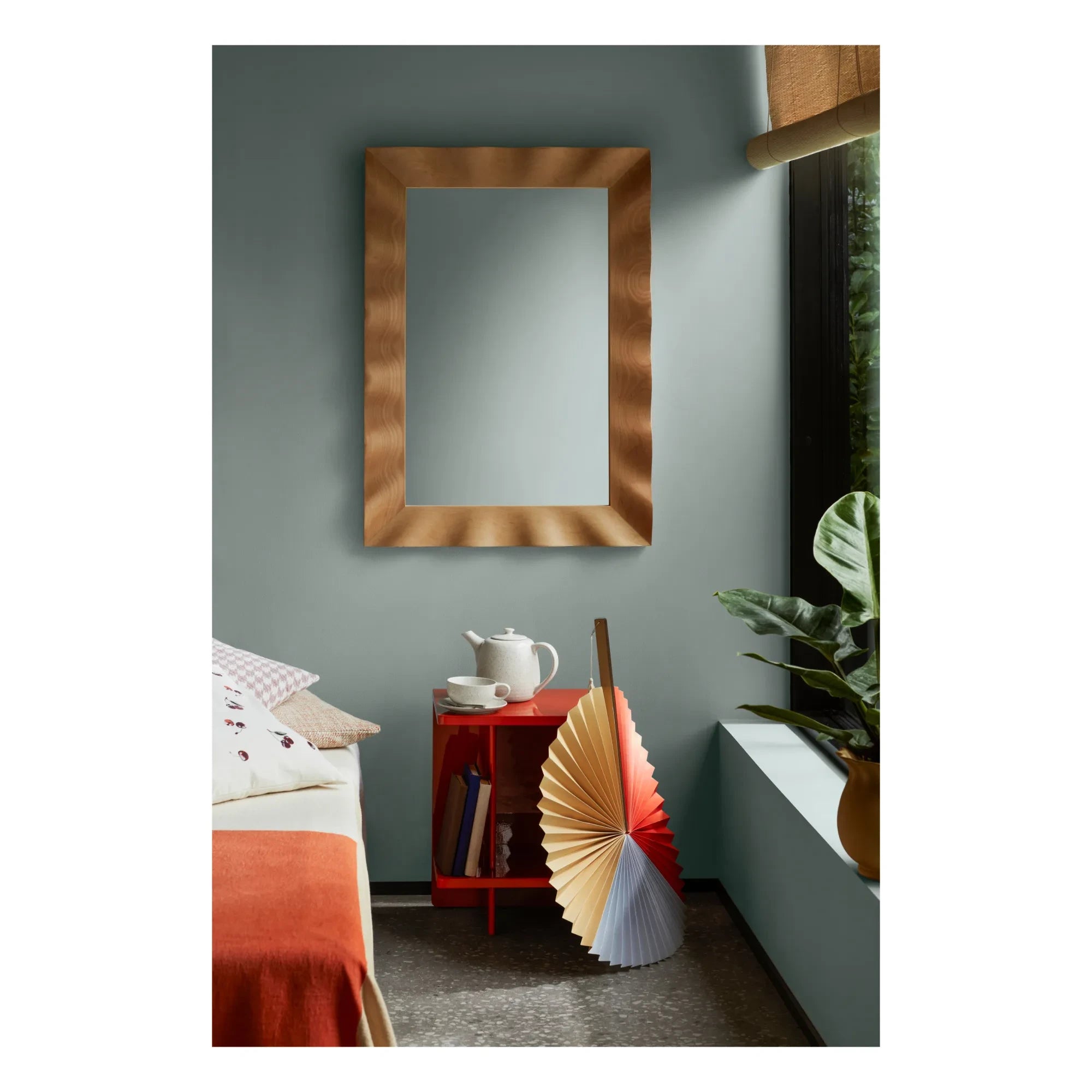 Broste Copenhagen - Wavy Maple Mirror | Maple