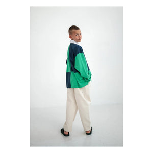 Repose AMS - Jean Barrrel Organic Cotton | Off-white