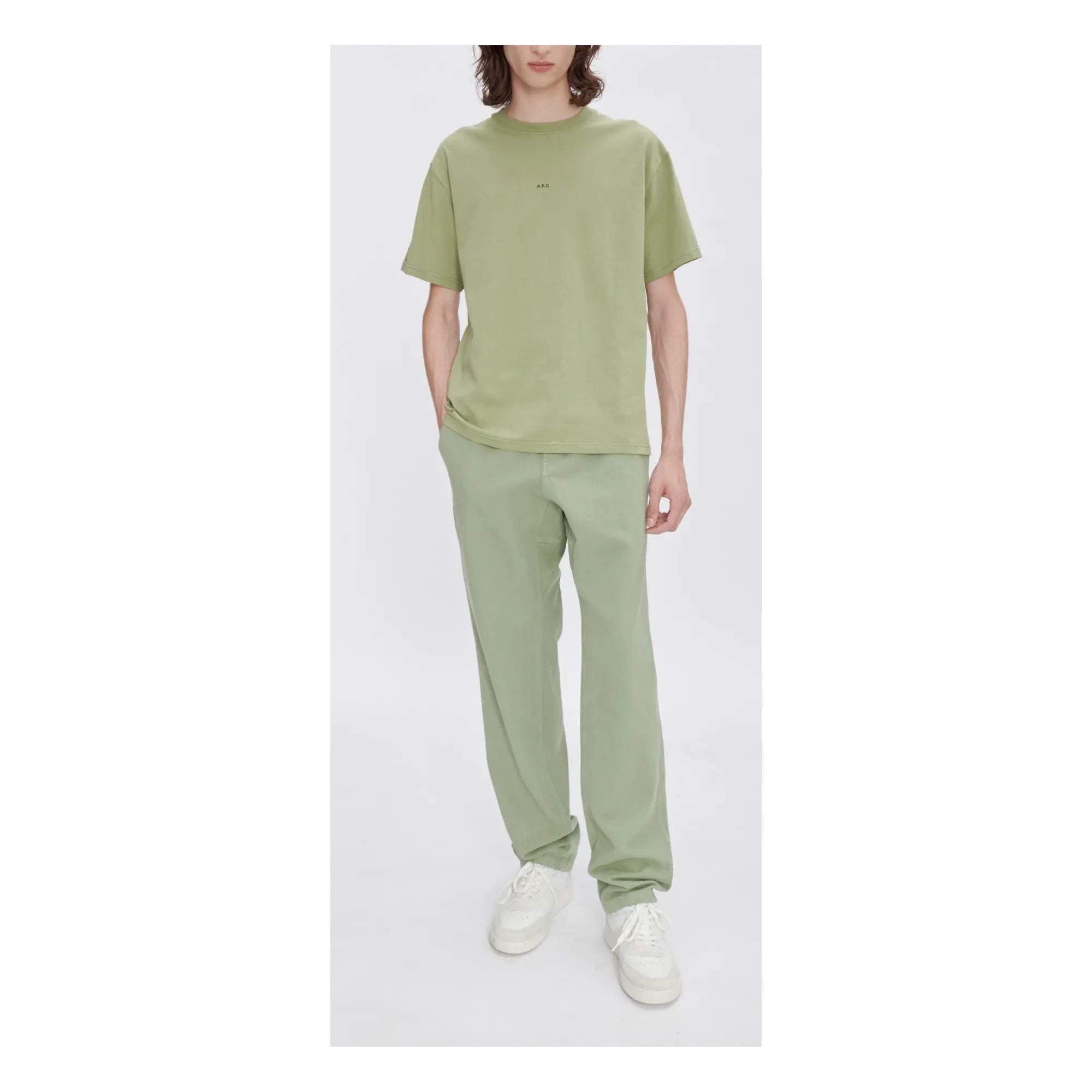A.P.C. - Kyle T-shirt Organic Cotton | Khaki