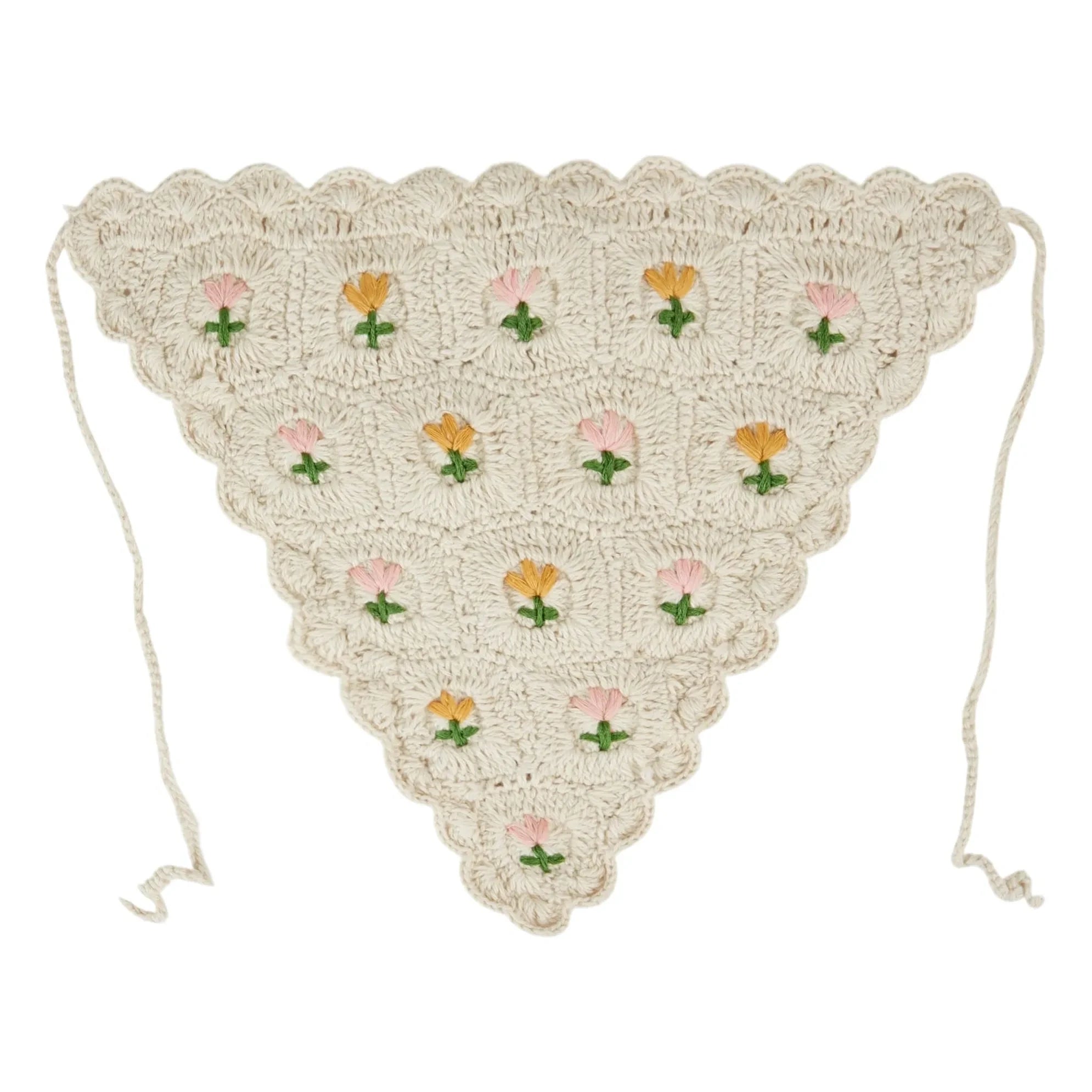 Emile et Ida - Tulip Crochet Headband | Cream