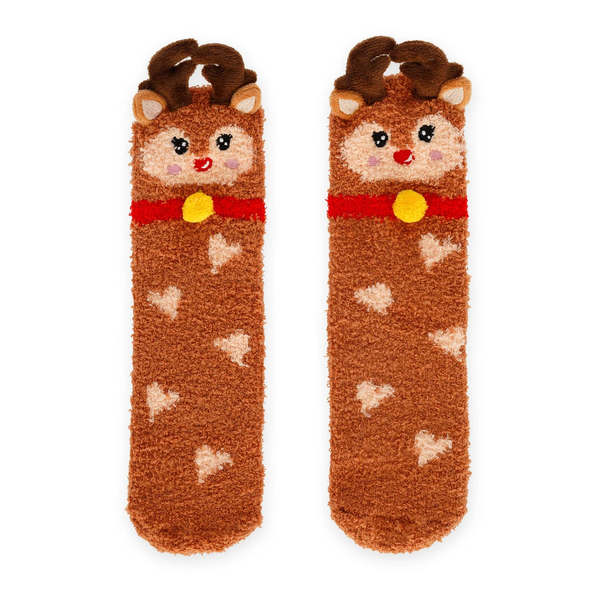 Legami - Reindeer Non-Slip Socks Adults - A Perfect Fit!